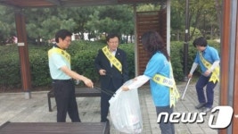 조광명 경기도의원, 동탄지역 환경지키기 캠페인 동참
