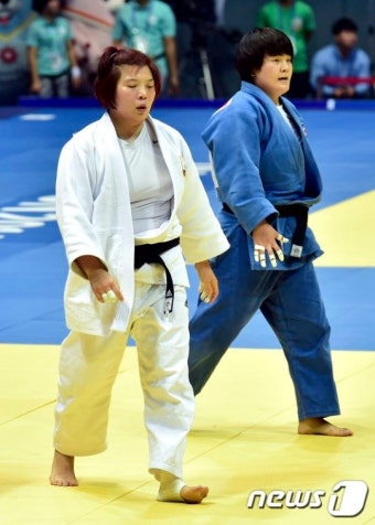 유도 대표 정경미, 역시 북한의 설경이군