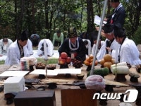 진안 화양산 정상서 황단대제(皇壇大祭) 봉행