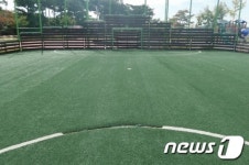 파손된 체육시설 방치하던 제천시…의장 때문에 긴급 보수?