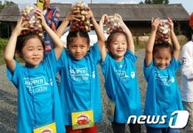 경산북도 경산 바람햇살농장서 팜파티…해피버스데이