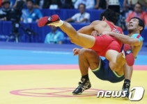 정지현 한국 레슬링 노골드 종료