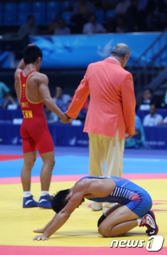 김영준, 그레코로만형 메달 획득 실패