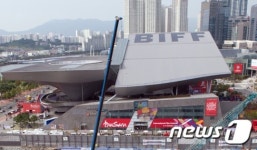 부산국제영화제가 열리는 영화의 전당