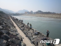 한수원 한빛원전 주변 낚시터, 주중 유료 개방
