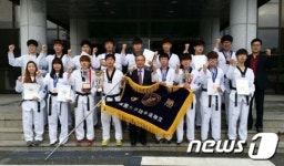 전남과학대 태권도체육과, 회장기 전국태권도대회 종합우승