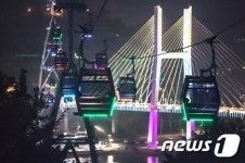 여수해상케이블카 상가 입주자 울상…조속한 운행 호소