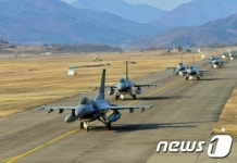 공군 19전투비행단 사흘간 전투태세훈련