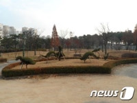 수원 효원공원, ‘토피어리 정원’ 재탄생