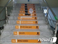 제천시보건소, 건강계단 조성 건강증진 기여