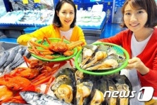 유명산지 수산물이 한자리에