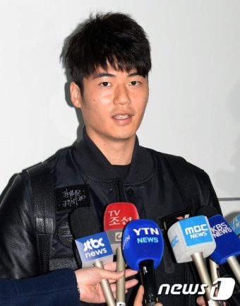 기성용 '영국에서 잘하겠습니다'