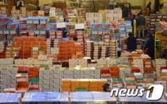 설 앞둔 청과시장 바쁘다 바빠