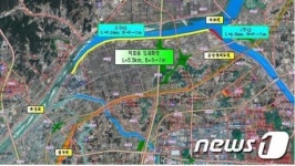청주 미호천 제방도로 확장…60억원 투입