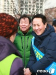 조영택 예비후보(광주서구을), 사회복지관 설날 큰잔치 참석