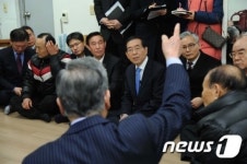 가회동 내 경로당 방문한 박원순 시장