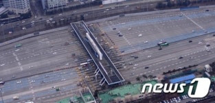한산한 서울톨게이트