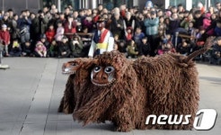 설 연휴에 즐기는 북청사자놀음
