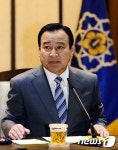 이완구 총리 세종청사에 들어온건 처음이네요