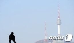 겨울 황사 가고...