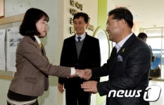 이재정 교육감 학교로 수업하러 왔습니다