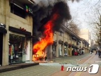 압구정 신현대아파트 상가 화재