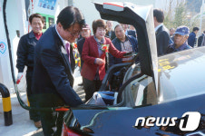 음식물 태워 자동차 충전…원주에 연료화 시설 준공