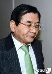 굳은 얼굴로 회의실 향하는 김대환 노사정 위원장