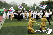 창원시 진해 웅동중, ‘4?3 독립만세운동’ 재현