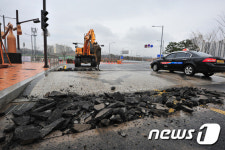 KTX포항역은 아직도 공사 중