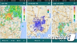 경북농기원, 실시간 강우정보 앱 서비스 제공
