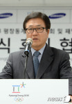 협약식에서 인사말하는 박상진 사장