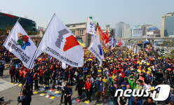 민주노총-한국노총 연대투쟁