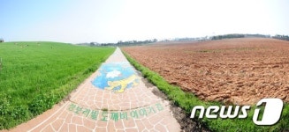 맨땅 드러낸 고창 청보리밭 축제장…땅 임자는 전직 군수 부부