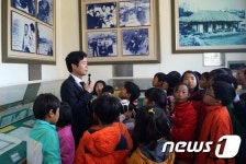 김주열 열사 기념관 찾은 금지동초 학생들