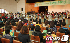 제1야전군, 원주 청원학교 위한 군악연주회 개최