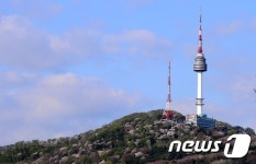 4월의 남산
