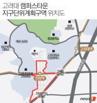 안암동 고려대 일대 도시재생…캠퍼스타운 조성된다