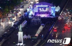 해군, 광화문광장 호국음악회 개최