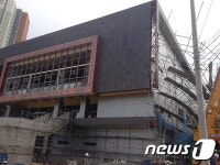 울산 동구 전하체육센터 임시가설물 붕괴, 또 인재인가