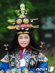 세자빈의 화사한 미소