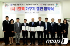 현충원-대전고-서일여고, 1사 1묘역 가꾸기 협약