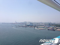 버스 타고 1㎞ 넘게 달려도 바다위…울산대교 미리 가보니
