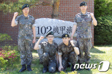 육군 102기갑여단 간부들 퇴근 중 민가 화재 진압