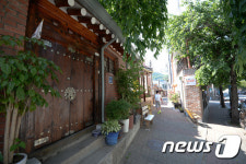 건축학개론 속 누하동 옛길, 한옥골목길로