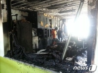 청주 중앙중 과학실 화재…학생 등 27명 연기흡입