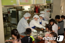 화천군-화천교육청, 초등학교 찾아 급식 정책 발전방향 모색