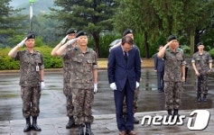 횡성군 현충일 추념식…각 읍면서도 순국선열 기려