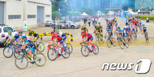 투르 드 코리아 2015 첫 페달