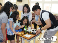 강원 홍천署, 두촌초교서 경찰 직업 체험교육